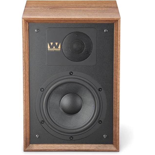 Wharfedale DENTON 85th Anniversary - 2-way bass reflex bookshelf loudspeakers (20-120 Watts recommended amplifier power / walnut veneer / 1 pair)