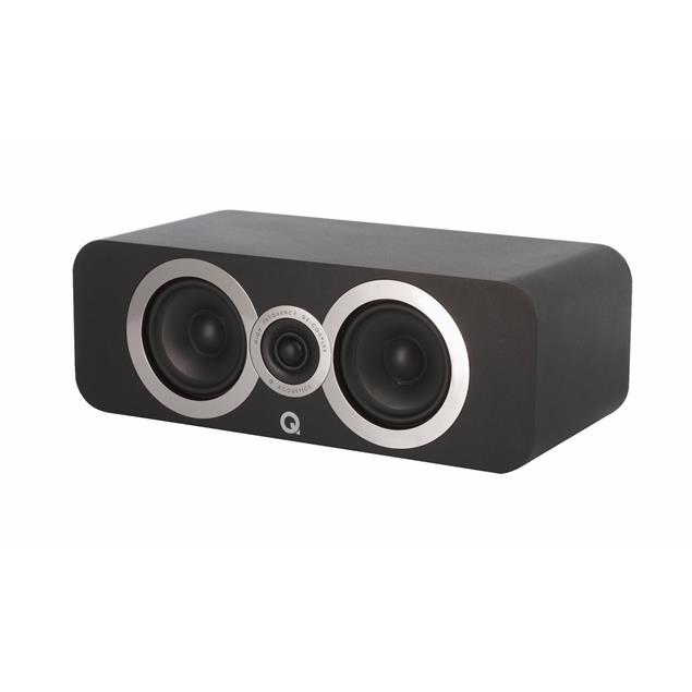 Q Acoustics 3090Ci - QA3596 - 2-way bass reflex centerspeaker (Carbon Black)