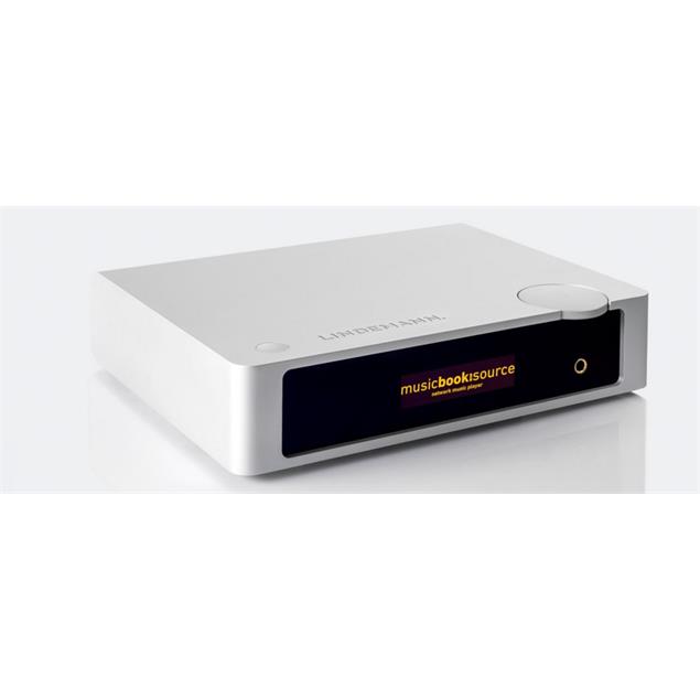 Lindemann Audio musicbook: SOURCE CD II - audio music player & streaming pre-stage + CD drive (streaming 4.0 / Roon Ready / Spotify / TIDAL / MM RCA phono input / alu silver)