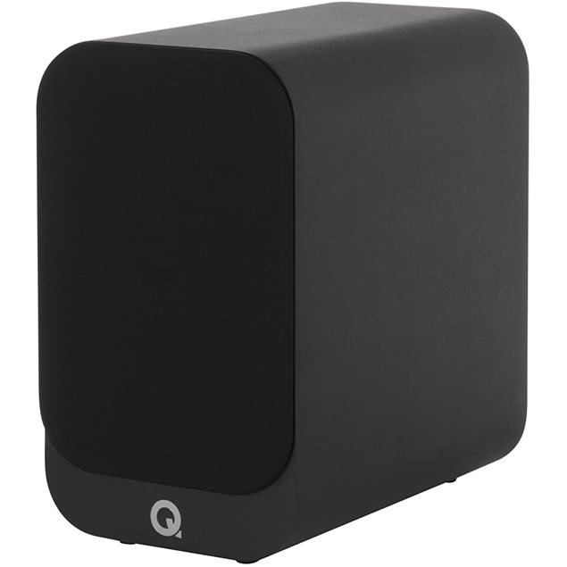 Q Acoustics 3010i - QA3516 - 2-way bass reflex bookshelf loudspeakers (Carbon Black / 1 pair)
