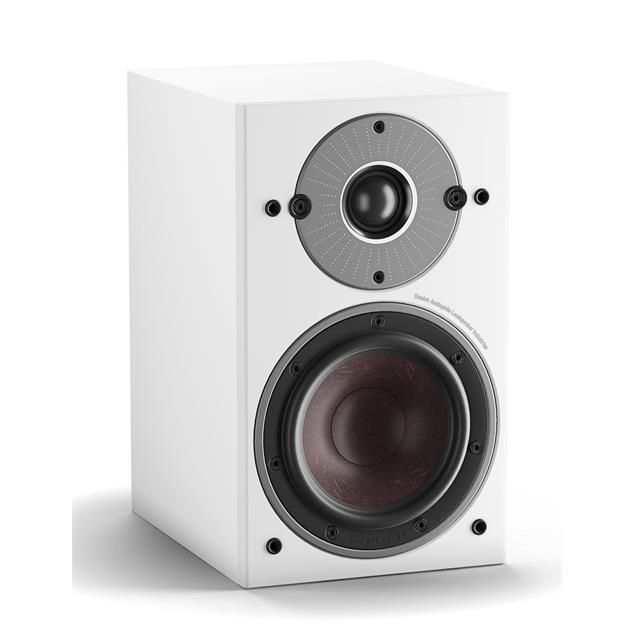 DALI Oberon 1 C - wireless bass reflex bookshelf loudspeakers (white / 2x 50 Watts RMS / class D / 1 pair)