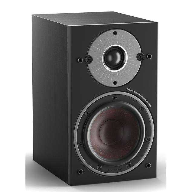 DALI Oberon 1 C - wireless bass reflex bookshelf loudspeakers (black ash / 2x 50 Watts RMS / class D / 1 pair)