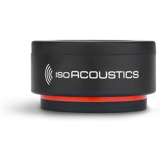 IsoAcoustics ISO-Puck mini - acoustic isolators (8 pieces / vibration dampening up to 2.75 kg per foot / special absorber feet / universally applicable)