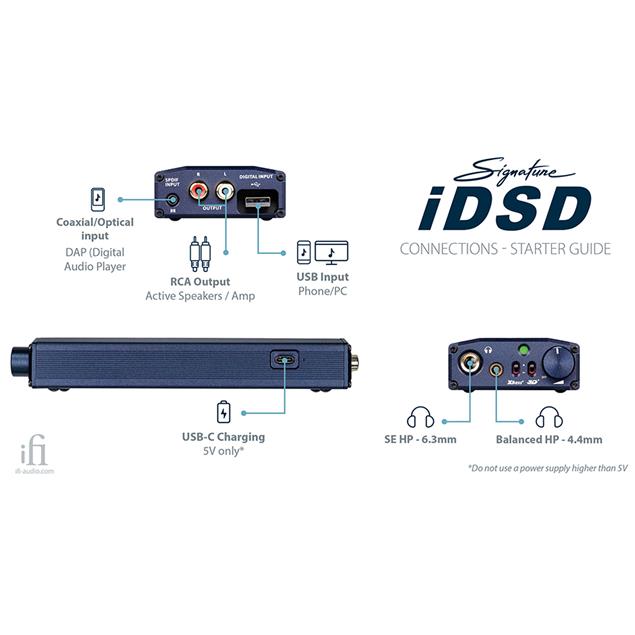 iFi-Audio Micro iDSD Signature – akkubetriebener DSD MQA D/A-Wandler / Kopfhörerverstärker