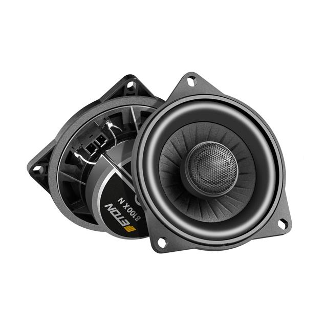 Eton UG B 100 X N - coax loudspeakers for various BMW models (10 cm (4") / 50 Watts / plug & play sound upgrade / 1 pair)