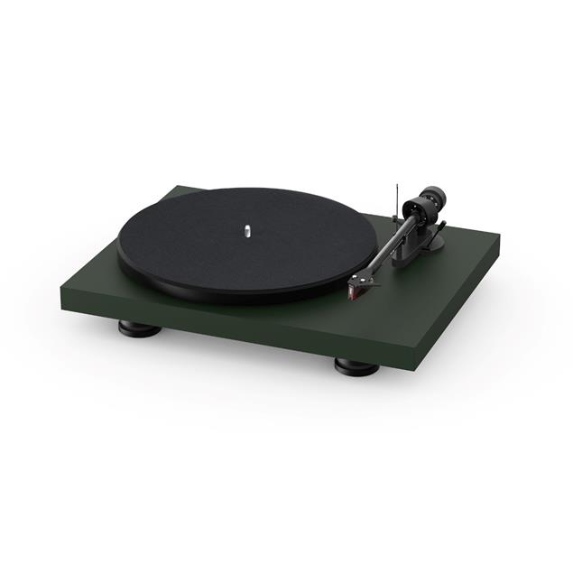 Pro-Ject Debut Carbon EVO - record player (satin fir green / incl. tonearm + Ortofon - 2M Red cartridge / dust cover)