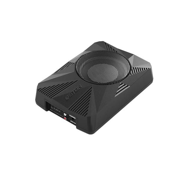 Eton USB 6 AR - underseat active subwoofer (15 cm / 6 inch / 100 W RMS / 160 W music power handling / incl. level remote control)