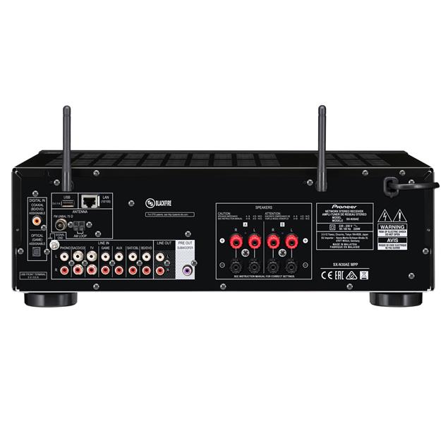 Pioneer SX-N30AE-B Netzwerk Stereo-Receiver black