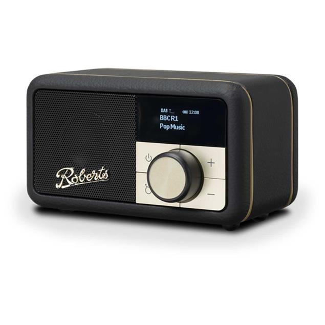 Roberts Revival Petite Black Portable Radio