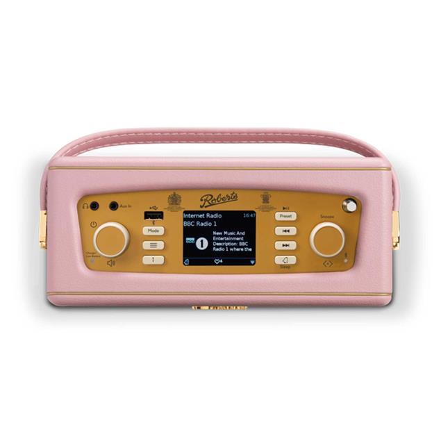 Roberts Revival iStream3L Dusky Pink desktop radio