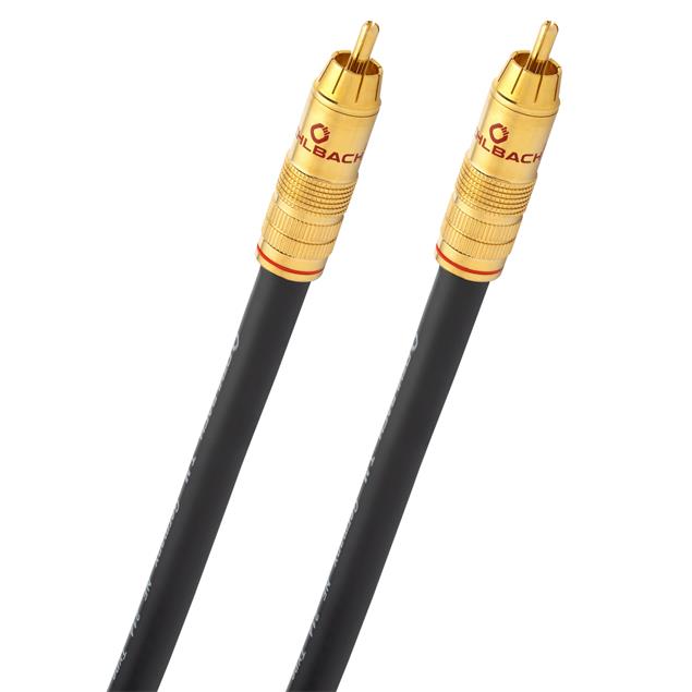 Oehlbach 2054 NF 214 subwoofer cable 2.0m anthracite