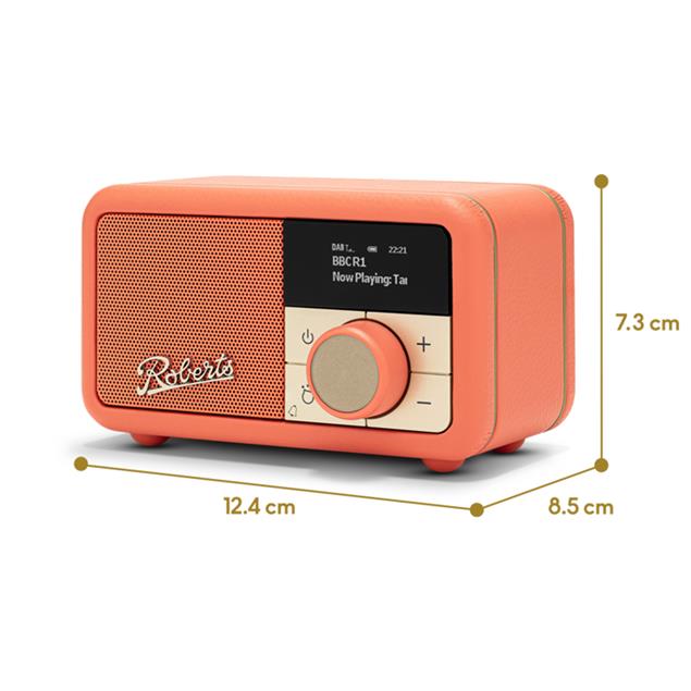 Roberts Revival Petite 2 pop orange Tischradio