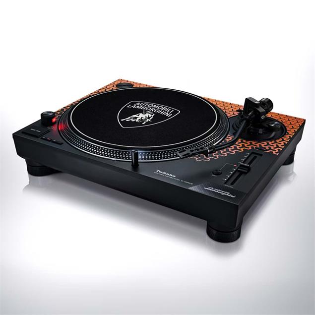 Technics SL-1200M7PED limited Lamborghini orange - record player without cartridge