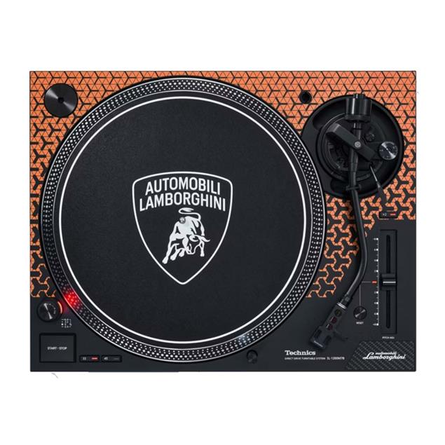 Technics SL-1200M7PED limited Lamborghini orange - record player without cartridge