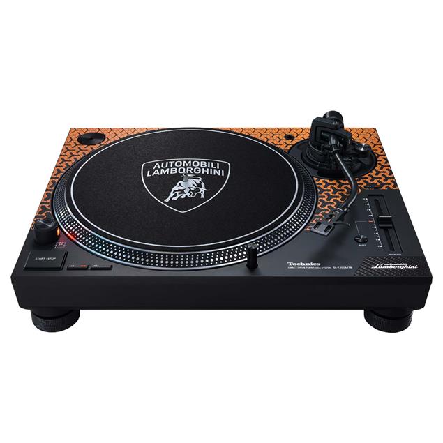 Technics SL-1200M7PED limited Lamborghini orange - record player without cartridge