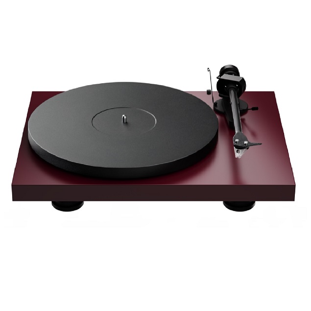 Pro-Ject Turntable Debut EVO 2 HG wine red + Pick it MM EVO cartridge