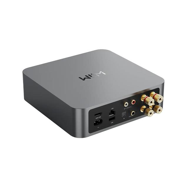 WiiM Amp, Streaming Amp, Space grey LPWIAMP